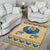 Ancient Egypt Scarab Beetle Area Rug LT9 - Wonder Print Shop