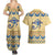 Ancient Egypt Scarab Beetle Couples Matching Summer Maxi Dress and Hawaiian Shirt LT9 - Wonder Print Shop