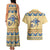 Ancient Egypt Scarab Beetle Couples Matching Tank Maxi Dress and Hawaiian Shirt LT9 - Wonder Print Shop