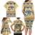Ancient Egypt Scarab Beetle Family Matching Long Sleeve Bodycon Dress and Hawaiian Shirt LT9 - Wonder Print Shop