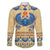 Ancient Egypt Scarab Beetle Family Matching Long Sleeve Bodycon Dress and Hawaiian Shirt LT9 - Wonder Print Shop