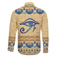 Ancient Egypt Scarab Beetle Family Matching Long Sleeve Bodycon Dress and Hawaiian Shirt LT9 - Wonder Print Shop