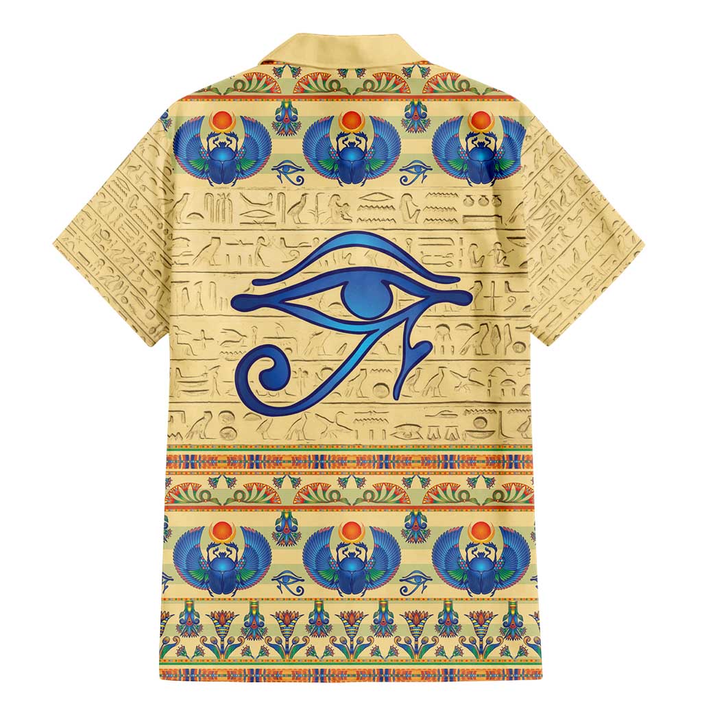 Ancient Egypt Scarab Beetle Family Matching Mermaid Dress and Hawaiian Shirt LT9 - Wonder Print Shop