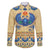 Ancient Egypt Scarab Beetle Family Matching Off The Shoulder Long Sleeve Dress and Hawaiian Shirt - Wonder Print Shop
