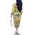Ancient Egypt Scarab Beetle Family Matching Off The Shoulder Long Sleeve Dress and Hawaiian Shirt - Wonder Print Shop