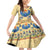 Ancient Egypt Scarab Beetle Family Matching Off Shoulder Short Dress and Hawaiian Shirt LT9 - Wonder Print Shop