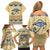 Ancient Egypt Scarab Beetle Family Matching Off Shoulder Short Dress and Hawaiian Shirt LT9 - Wonder Print Shop