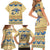 Ancient Egypt Scarab Beetle Family Matching Short Sleeve Bodycon Dress and Hawaiian Shirt - Wonder Print Shop