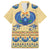 Ancient Egypt Scarab Beetle Family Matching Short Sleeve Bodycon Dress and Hawaiian Shirt - Wonder Print Shop