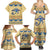 Ancient Egypt Scarab Beetle Family Matching Summer Maxi Dress and Hawaiian Shirt - Wonder Print Shop