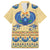 Ancient Egypt Scarab Beetle Family Matching Summer Maxi Dress and Hawaiian Shirt - Wonder Print Shop