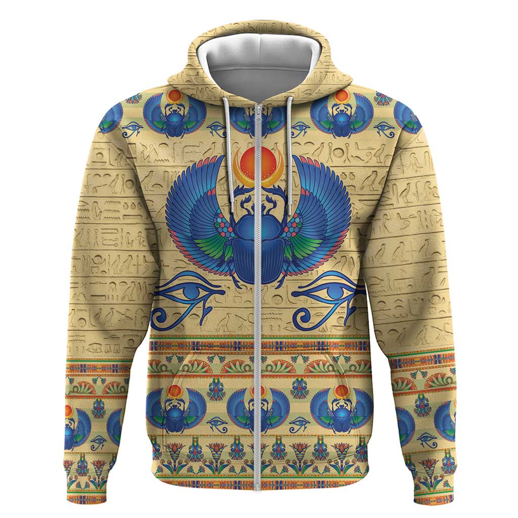 Ancient Egypt Scarab Beetle Hoodie - Wonder Print Shop