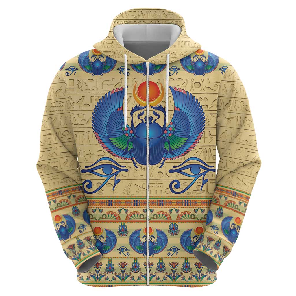 Ancient Egypt Scarab Beetle Hoodie - Wonder Print Shop