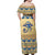 Ancient Egypt Scarab Beetle Off Shoulder Maxi Dress - Wonder Print Shop