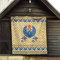 Ancient Egypt Scarab Beetle Quilt - Wonder Print Shop