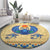 Ancient Egypt Scarab Beetle Round Carpet