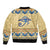Ancient Egypt Scarab Beetle Sleeve Zip Bomber Jacket - Wonder Print Shop