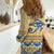 Ancient Egypt Scarab Beetle Women Casual Shirt - Wonder Print Shop
