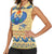 Ancient Egypt Scarab Beetle Women Sleeveless Polo Shirt - Wonder Print Shop