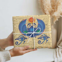 Ancient Egypt Scarab Beetle Wrapping Paper - Wonder Print Shop