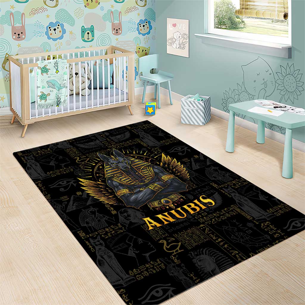 Anubis Egyptian God of Death Area Rug LT9 - Wonder Print Shop