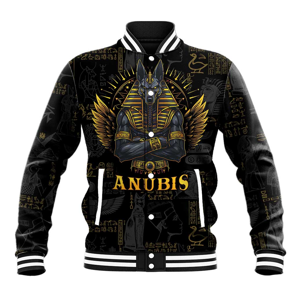 Anubis Egyptian God of Death Baseball Jacket LT9 - Wonder Print Shop