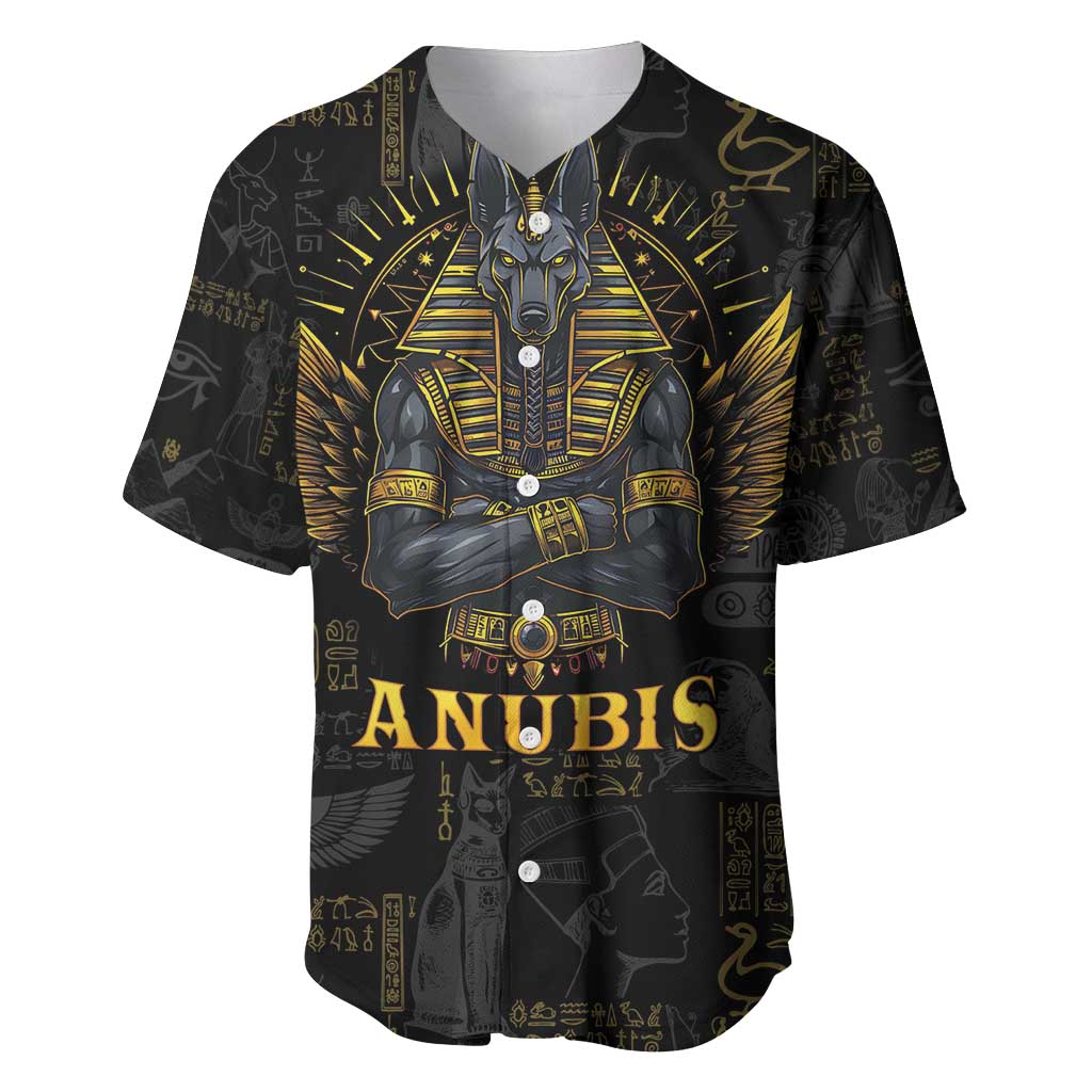 Anubis Egyptian God of Death Baseball Jersey LT9 - Wonder Print Shop