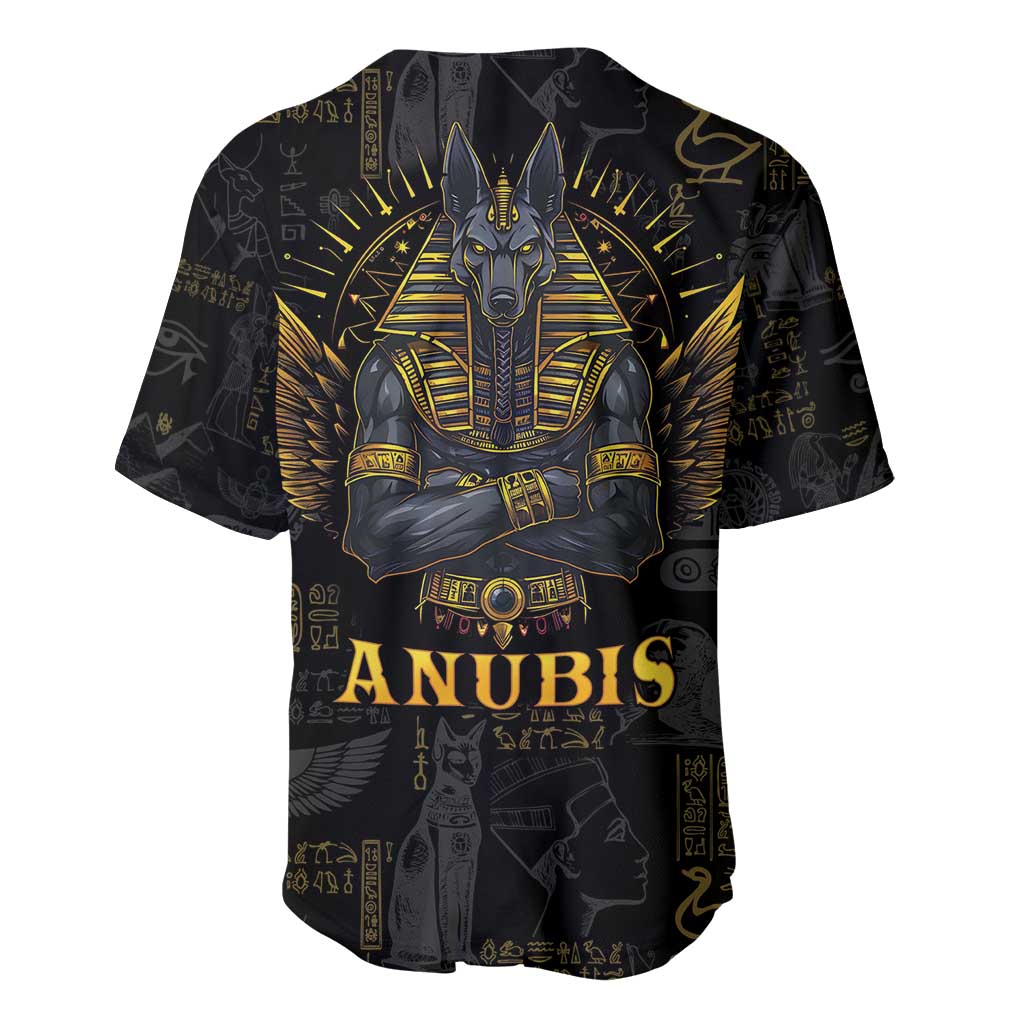 Anubis Egyptian God of Death Baseball Jersey LT9 - Wonder Print Shop