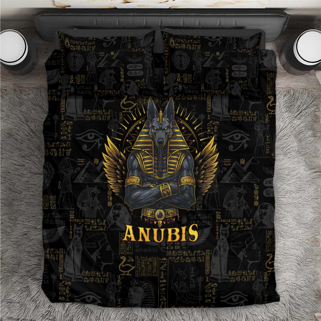 Anubis Egyptian God of Death Bedding Set LT9 - Wonder Print Shop