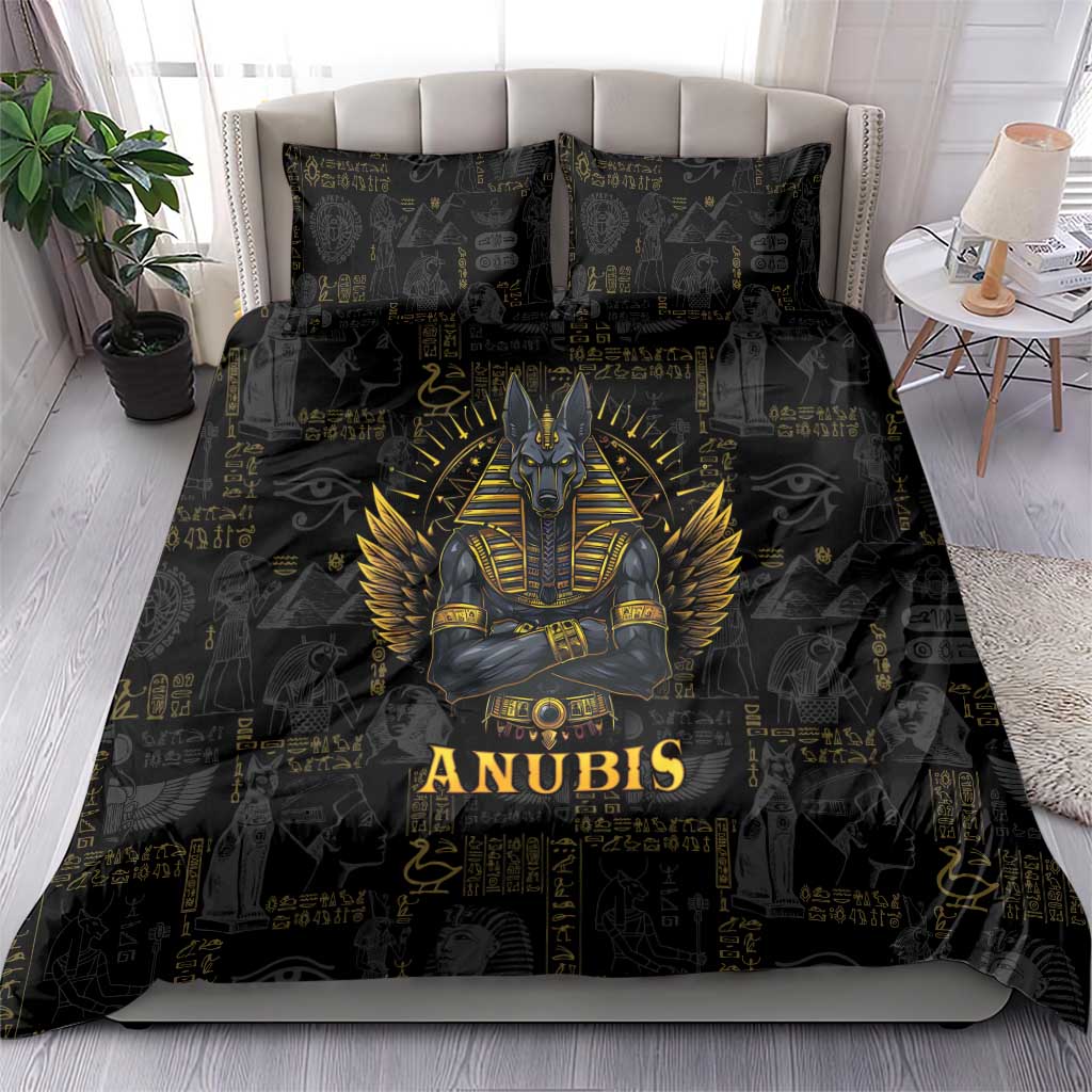 Anubis Egyptian God of Death Bedding Set LT9 - Wonder Print Shop