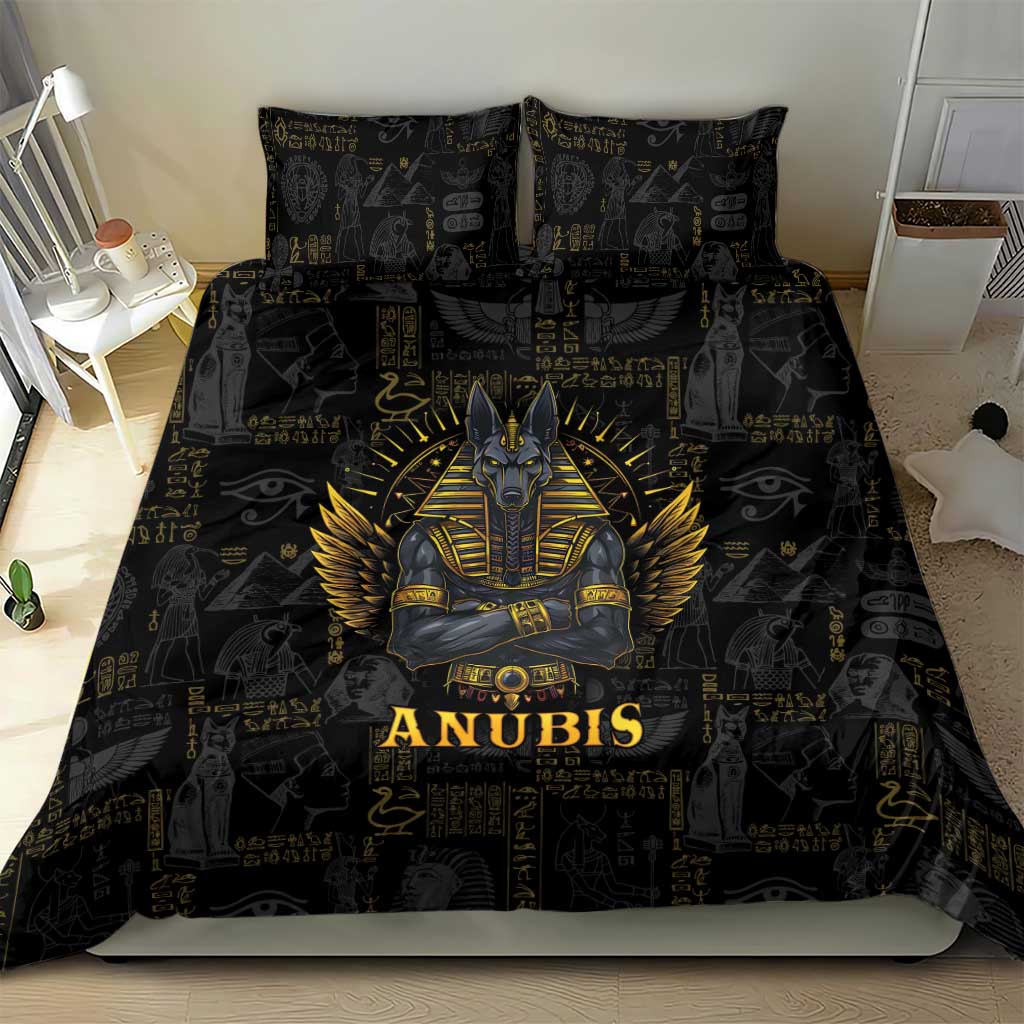 Anubis Egyptian God of Death Bedding Set LT9 - Wonder Print Shop