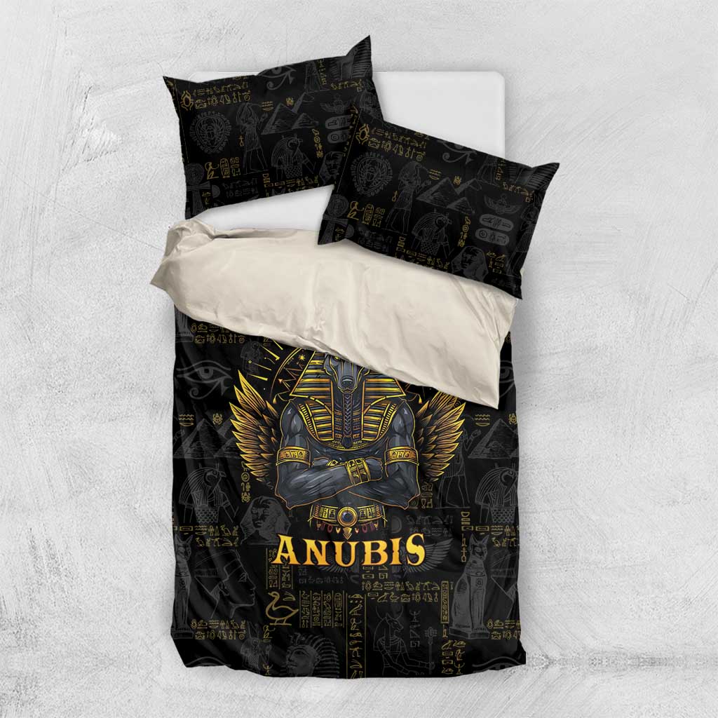Anubis Egyptian God of Death Bedding Set LT9 - Wonder Print Shop