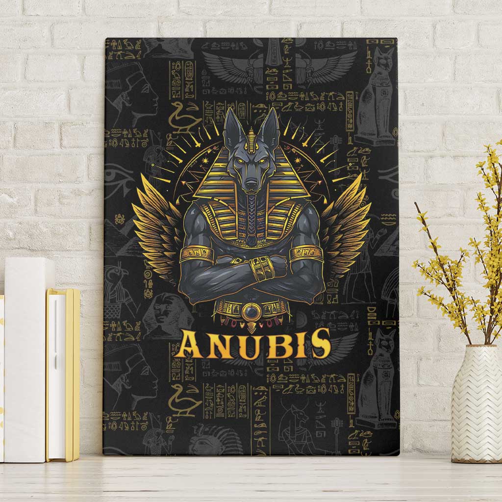Anubis Egyptian God of Death Canvas Wall Art LT9 - Wonder Print Shop