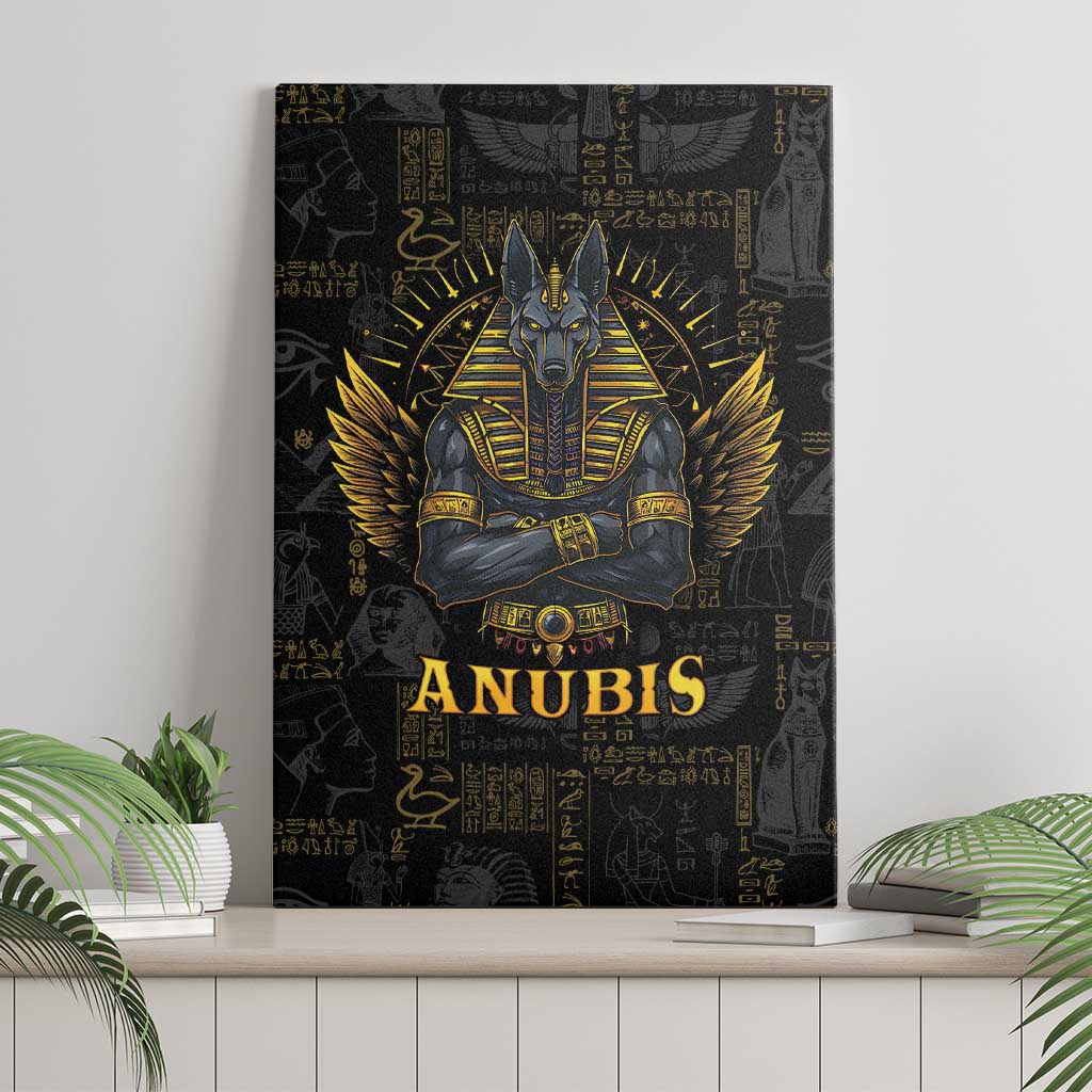 Anubis Egyptian God of Death Canvas Wall Art LT9 - Wonder Print Shop