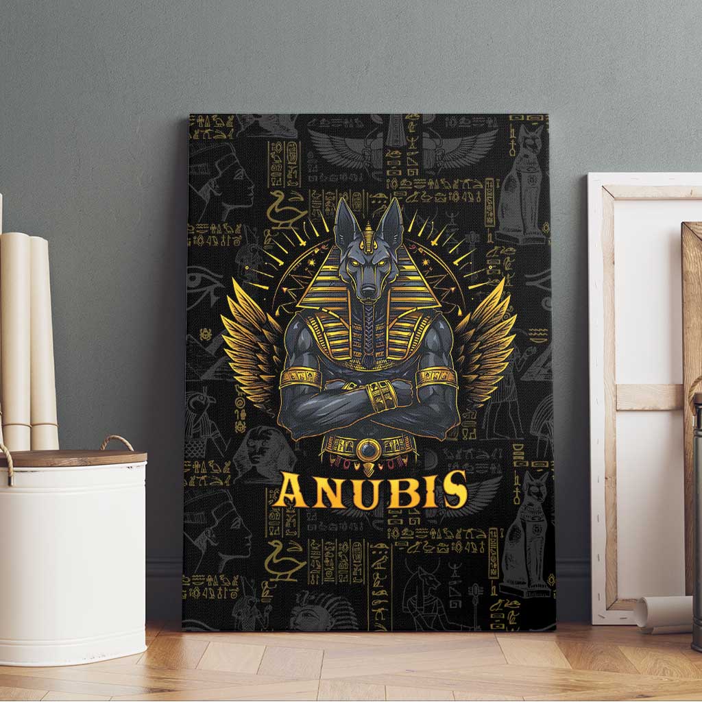 Anubis Egyptian God of Death Canvas Wall Art LT9 - Wonder Print Shop