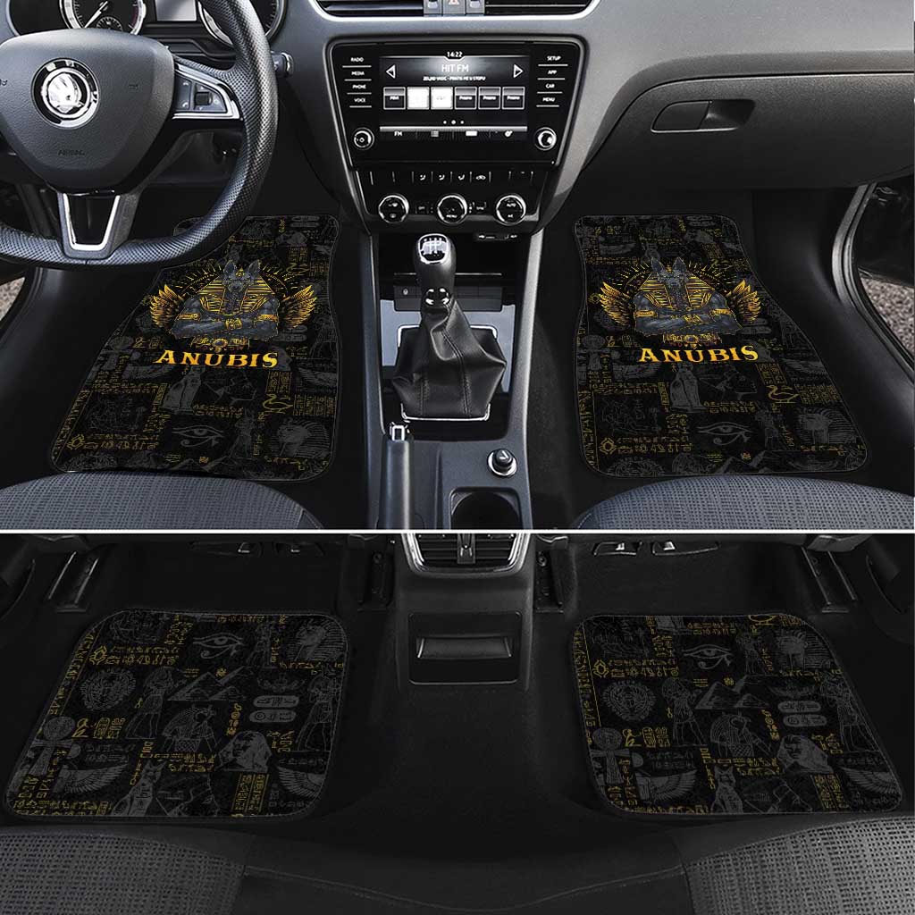 Anubis Egyptian God of Death Car Mats LT9 - Wonder Print Shop