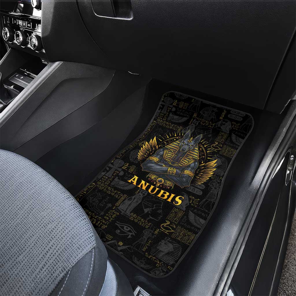 Anubis Egyptian God of Death Car Mats LT9 - Wonder Print Shop