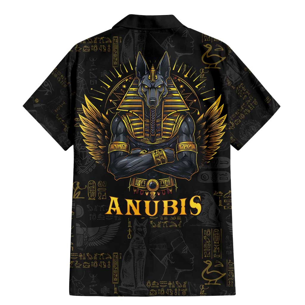 Anubis Egyptian God of Death Family Matching Mermaid Dress and Hawaiian Shirt LT9 - Wonder Print Shop
