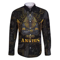Anubis Egyptian God of Death Family Matching Short Sleeve Bodycon Dress and Hawaiian Shirt - Wonder Print Shop