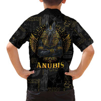 Anubis Egyptian God of Death Family Matching Summer Maxi Dress and Hawaiian Shirt - Wonder Print Shop