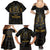 Anubis Egyptian God of Death Family Matching Summer Maxi Dress and Hawaiian Shirt - Wonder Print Shop