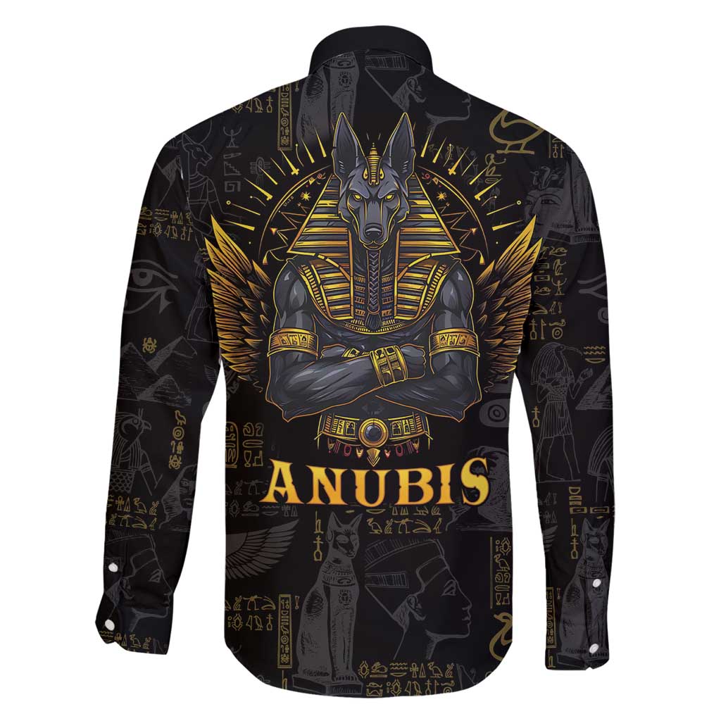 Anubis Egyptian God of Death Family Matching Summer Maxi Dress and Hawaiian Shirt - Wonder Print Shop