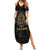 Anubis Egyptian God of Death Family Matching Summer Maxi Dress and Hawaiian Shirt - Wonder Print Shop