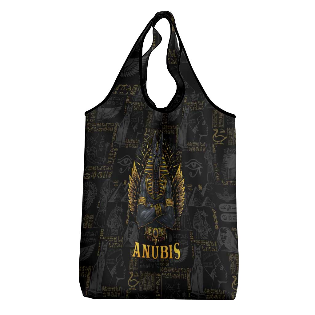 Anubis Egyptian God of Death Grocery Bag