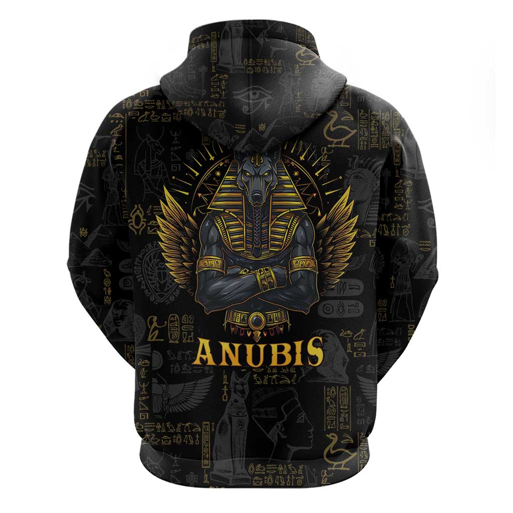 Anubis Egyptian God of Death Hoodie - Wonder Print Shop