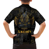 Anubis Egyptian God of Death Kid Hawaiian Shirt - Wonder Print Shop