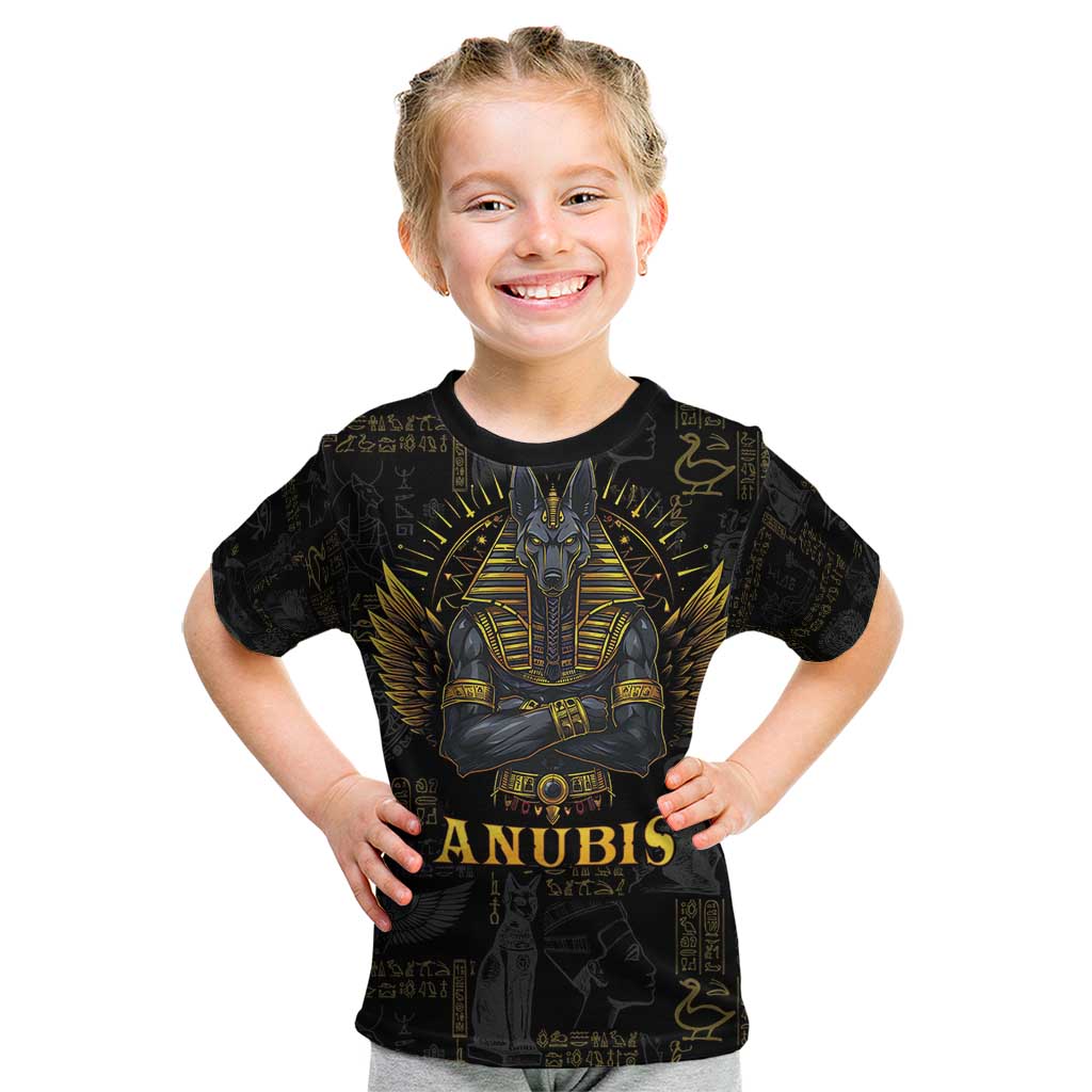 Anubis Egyptian God of Death Kid T Shirt - Wonder Print Shop