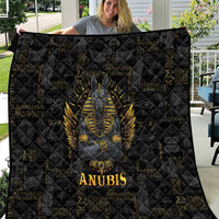 Anubis Egyptian God of Death Quilt - Wonder Print Shop