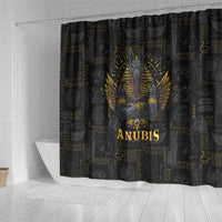 Anubis Egyptian God of Death Shower Curtain