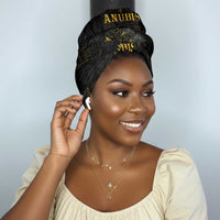 Anubis Egyptian God of Death Simple Headwrap